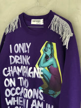 Cargar imagen en el visor de la galería, Sudadera drink champagne