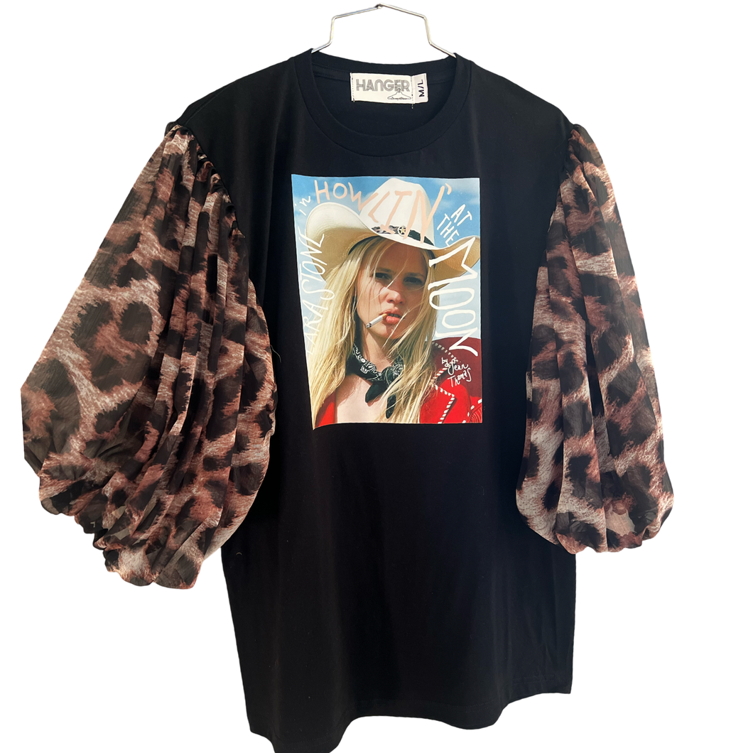 Lara Stone rodeo T-shirt