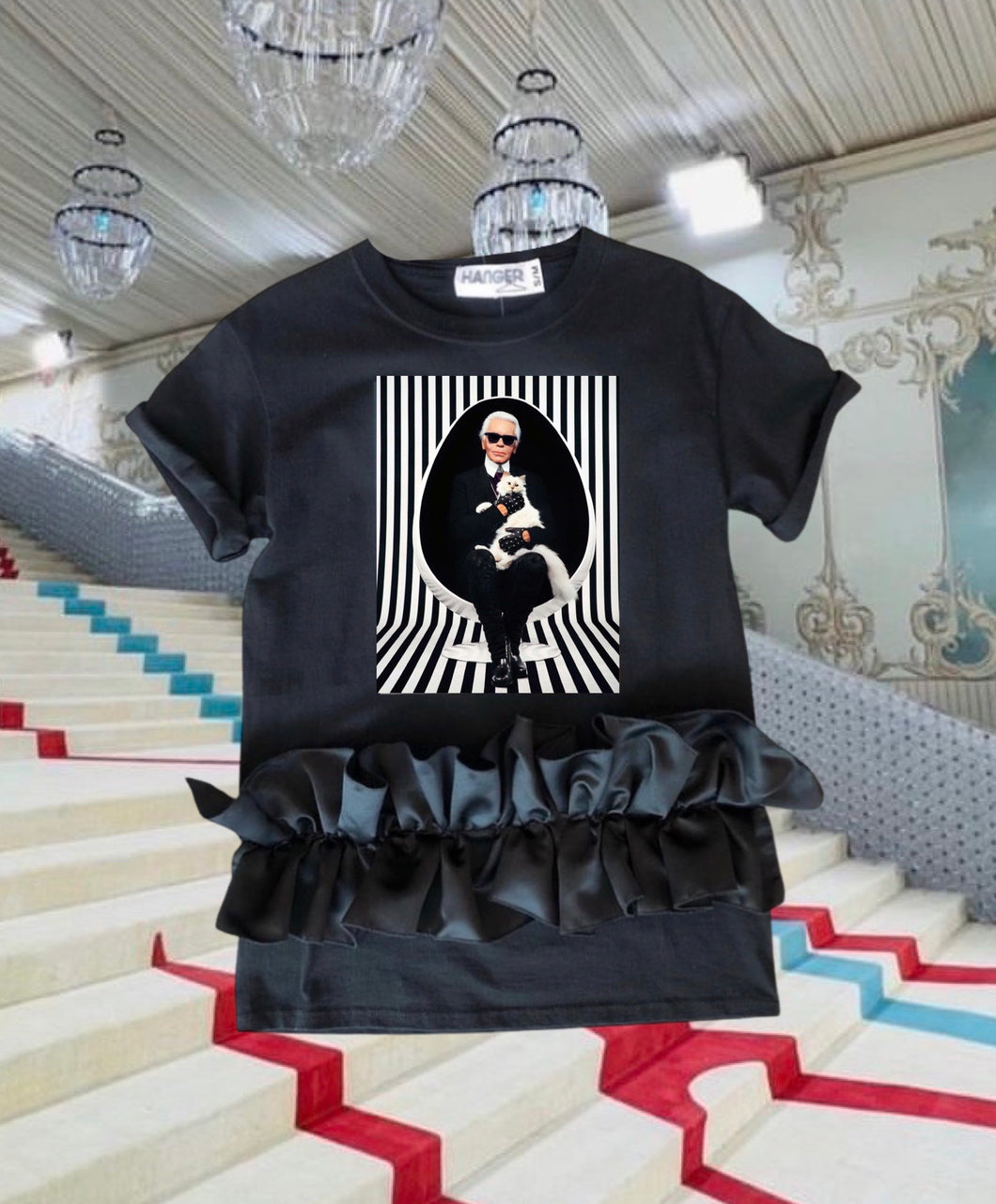 Karl stripes T-shirt