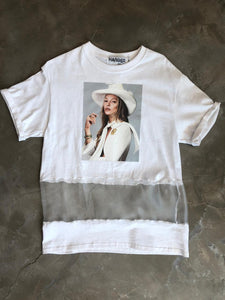 KATE MOSS ORGANZA T-SHIRT