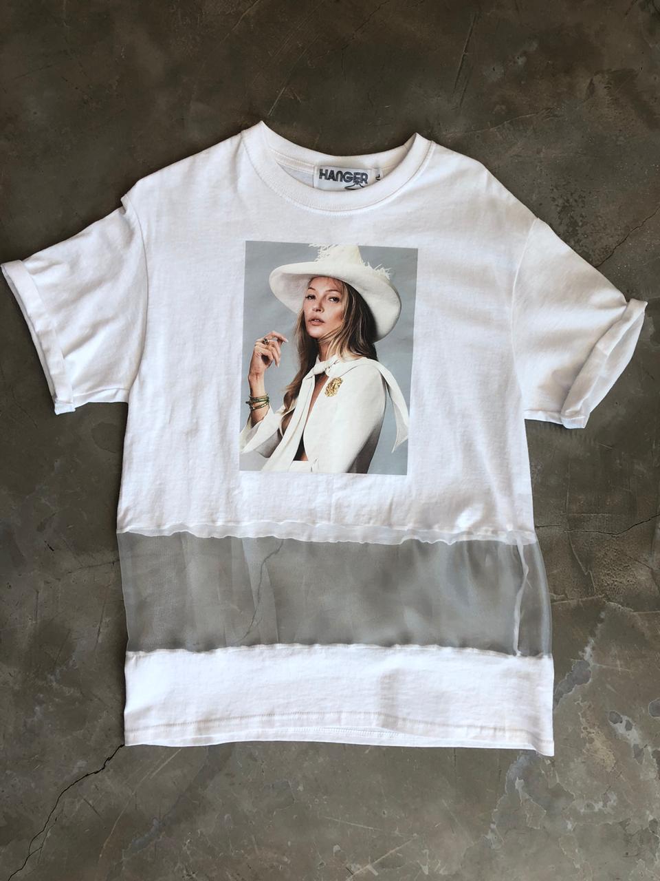 KATE MOSS ORGANZA T-SHIRT