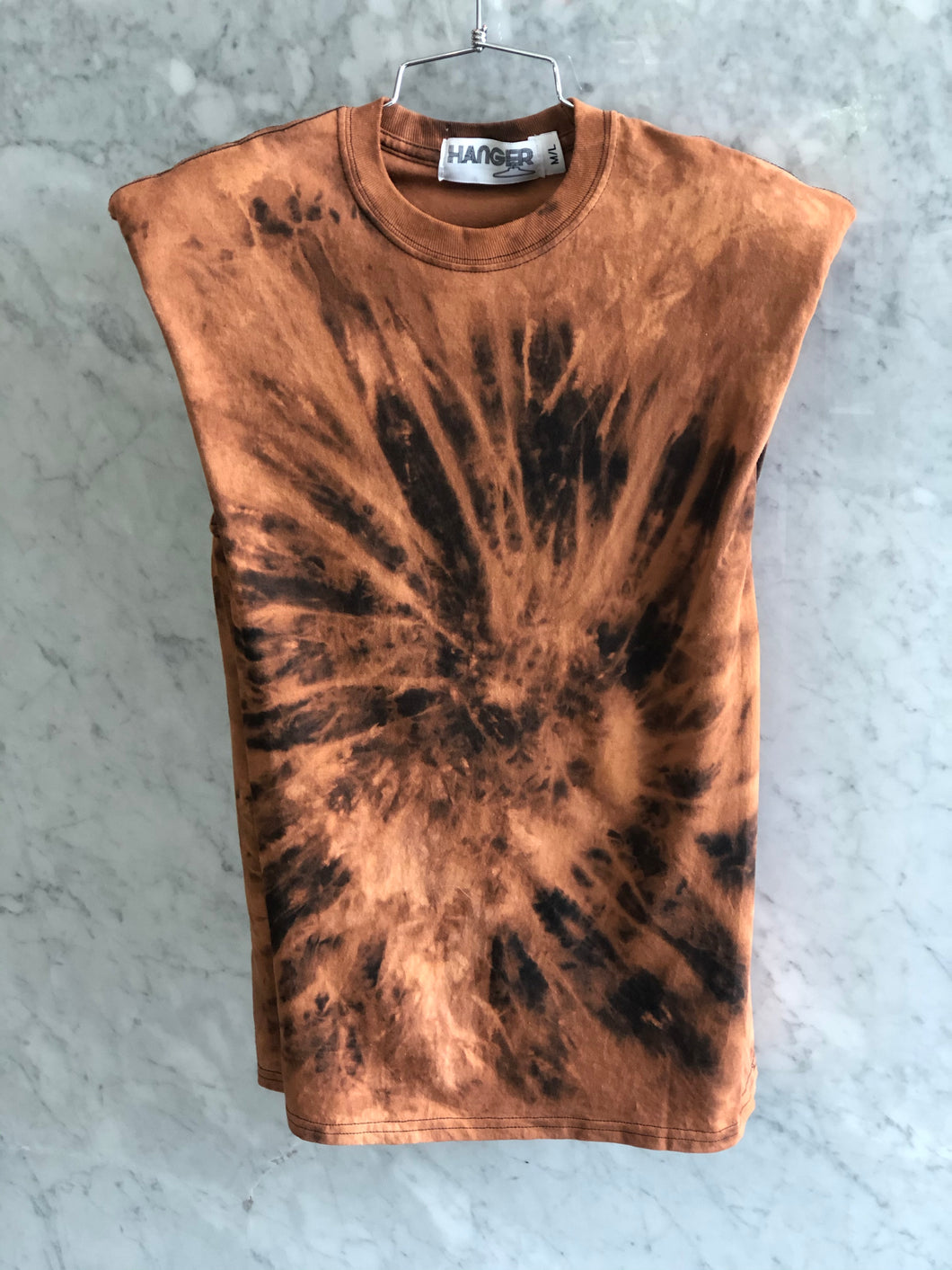 T-shirt Hombrera Tie Dye