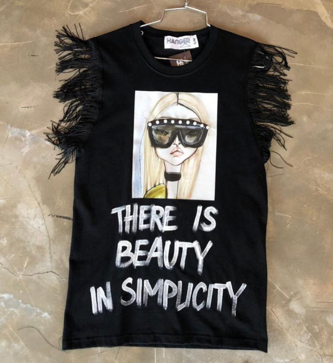 THERE IS BEAUTY IN SIMPLICITY T-SHIRT