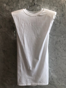 T-shirt Hombrera blanca