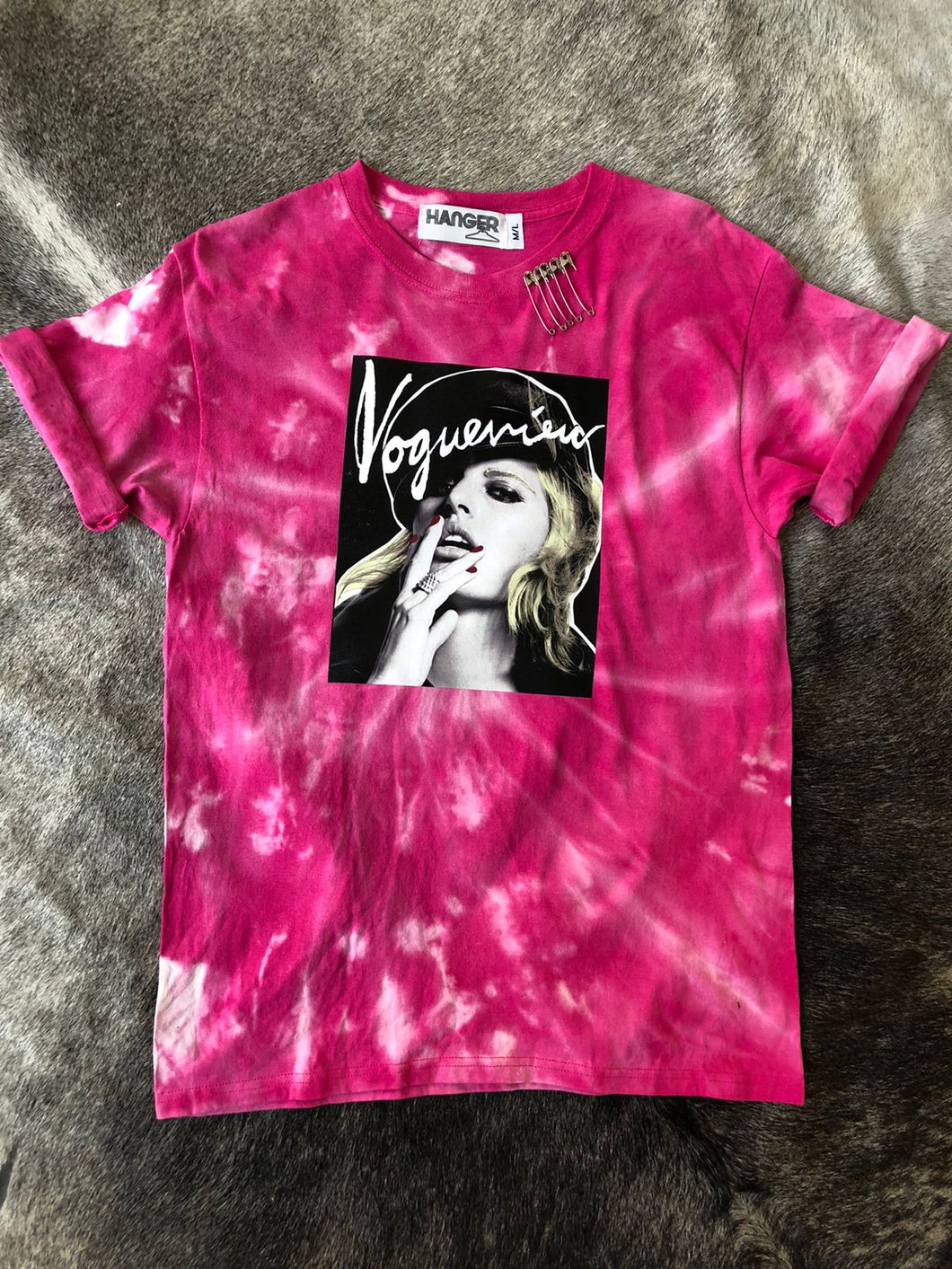 T-SHIRT PINK TIE DYE