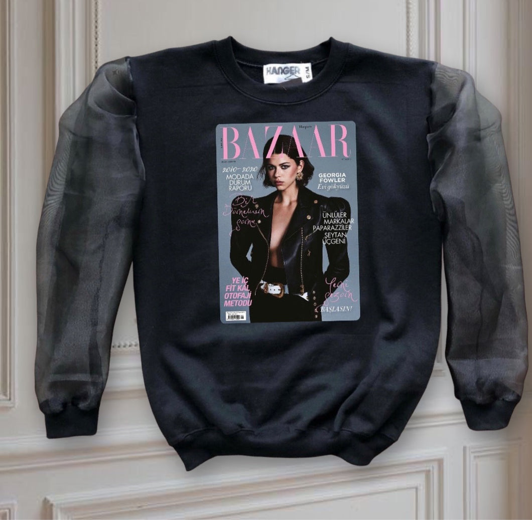 Sudadera Bazaar organza