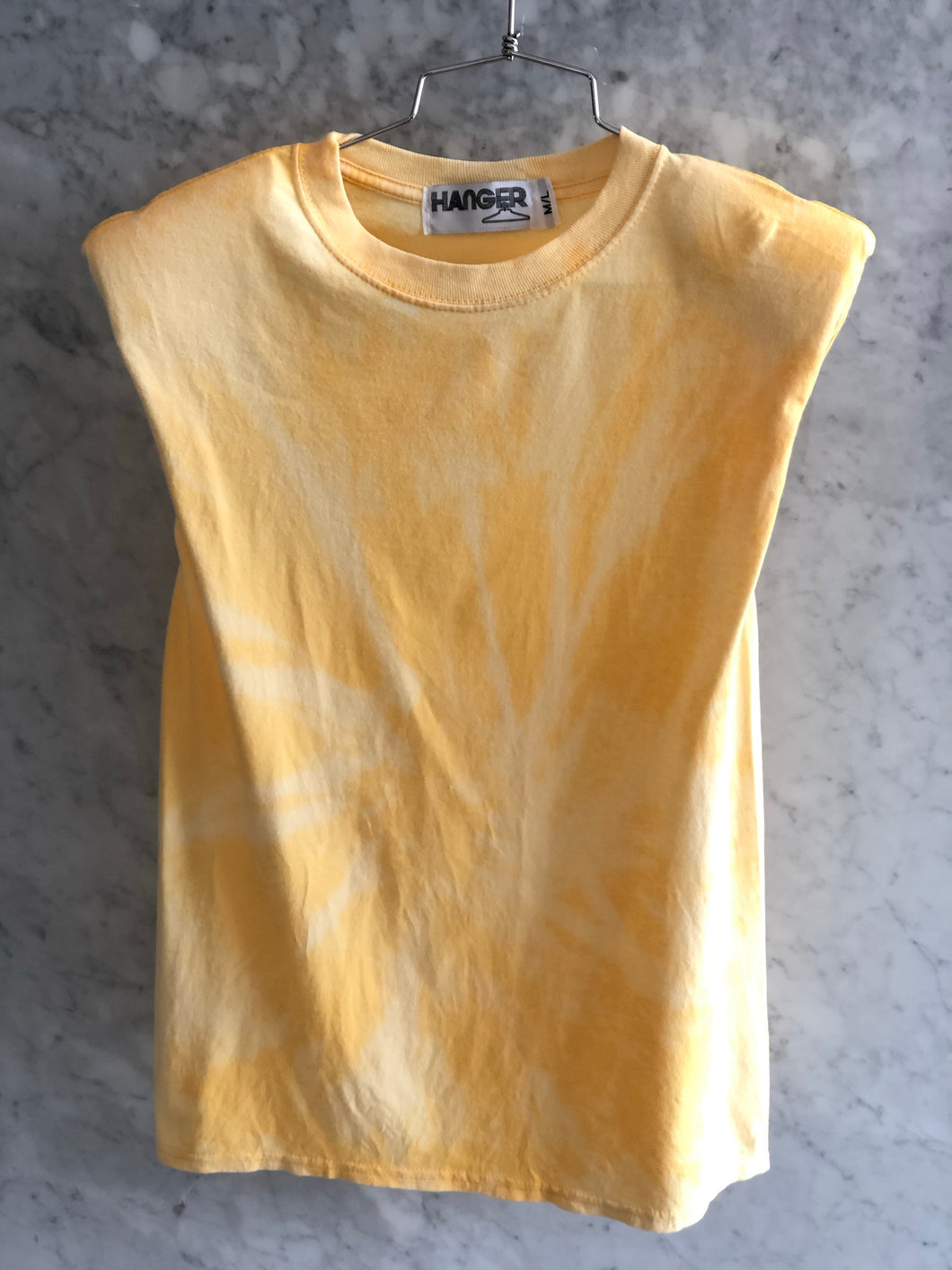 T-shirt hombrera tie dye
