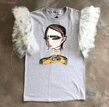 Cargar imagen en el visor de la galería, MANGAS TUL T-SHIRT
