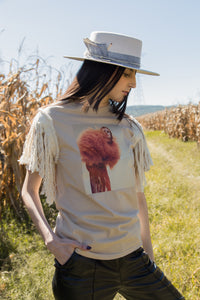 FRINGE T-SHIRT